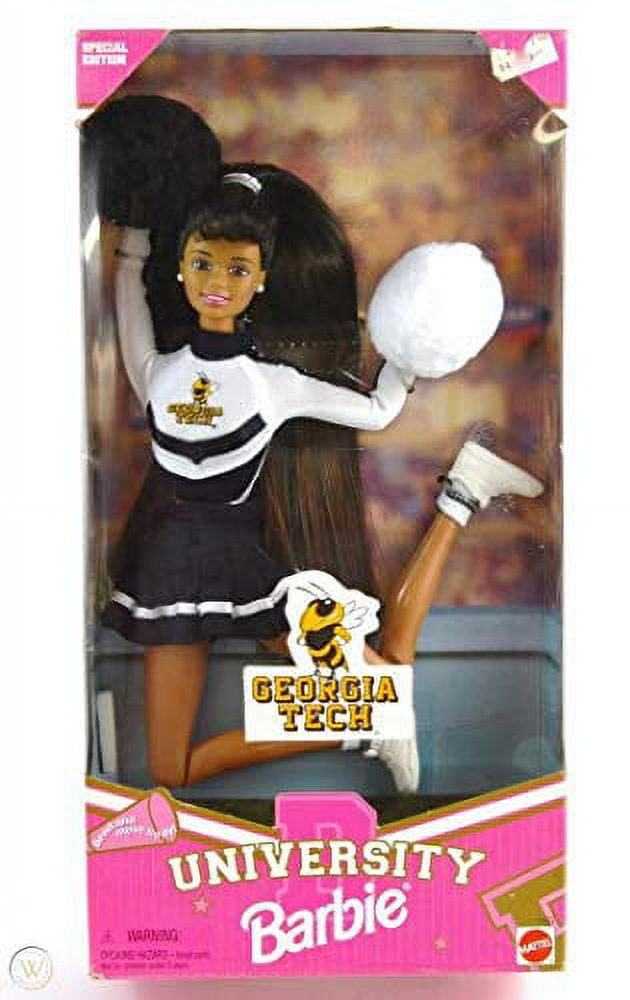 Georgia Tech University Barbie Cheerleader African American Special Edition
