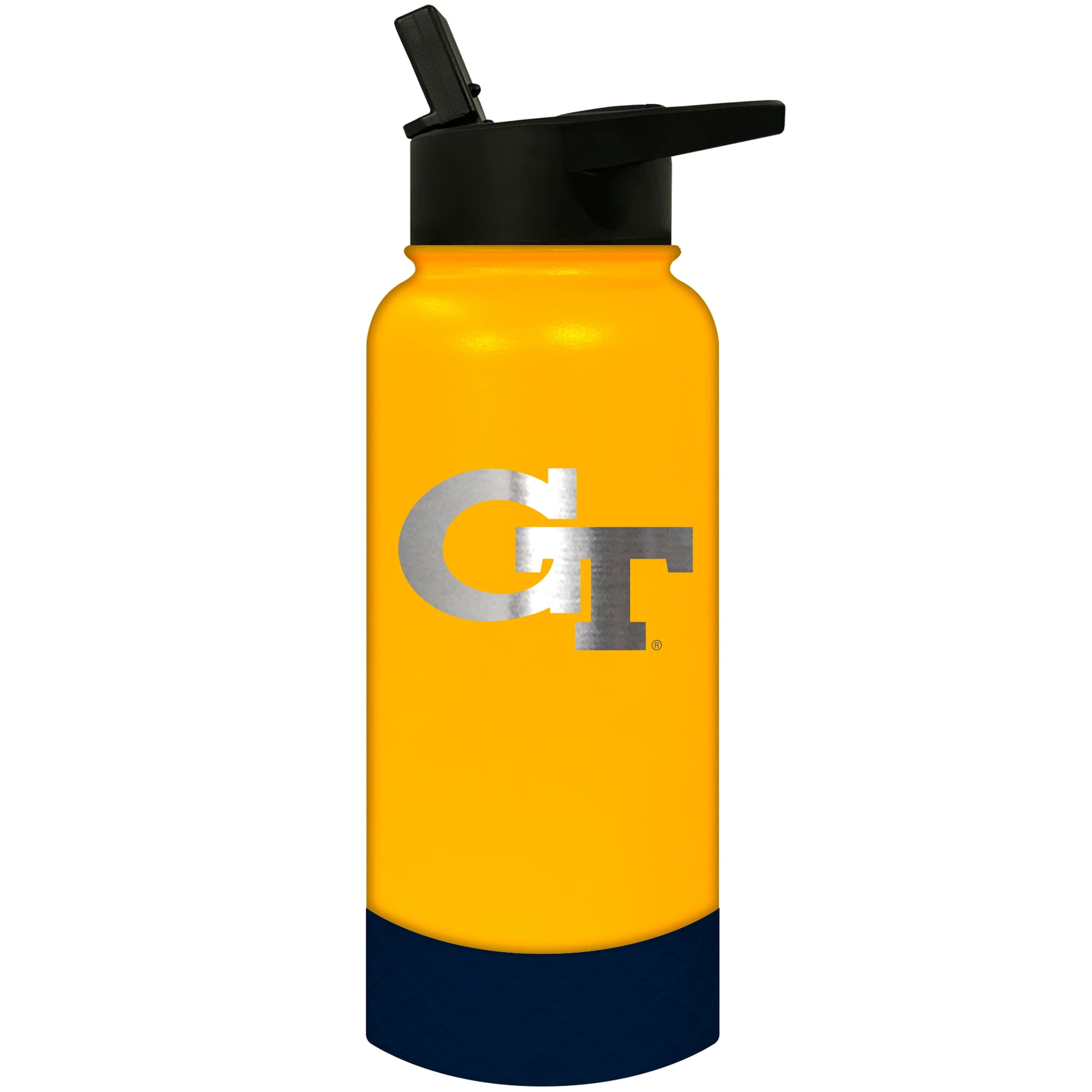 Georgia Tech Yellow Jackets 32oz. Logo Thirst Hydration Water Bottle