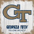 thumbnail image 1 of Georgia Tech Yellow Jackets 6'' x 6'' Team Logo Block, 1 of 1
