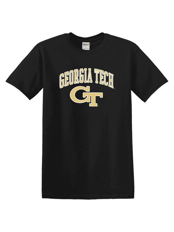 Georgia Tech Yellow Jackets Arched Navy Graphic T-Shirt