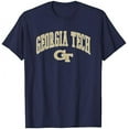 thumbnail image 1 of Georgia Tech Yellow Jackets Arched Navy T-Shirt, 1 of 3