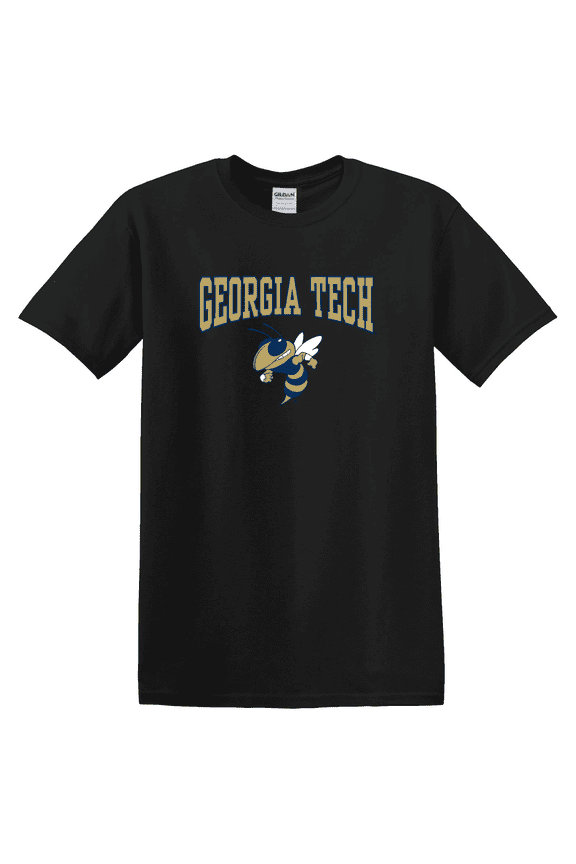 Georgia Tech Yellow Jackets Buzz Vintage Graphic T-Shirt