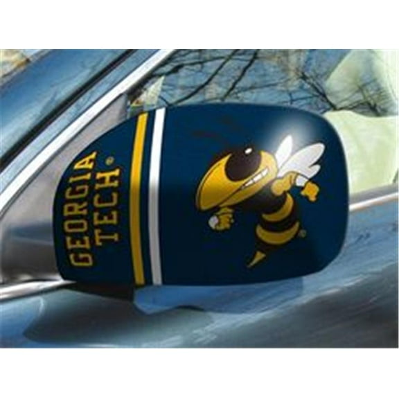 FANMATS NCAA Georgia Tech Yellow Jackets Polyester Mirror Cover-Small [5.5"x8"]