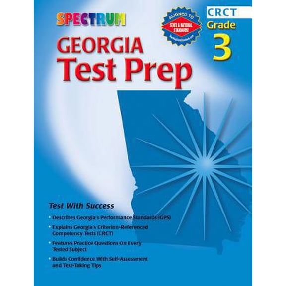 Pre-Owned Georgia Test Prep, Grade 3 (Paperback) 0769634737 9780769634739