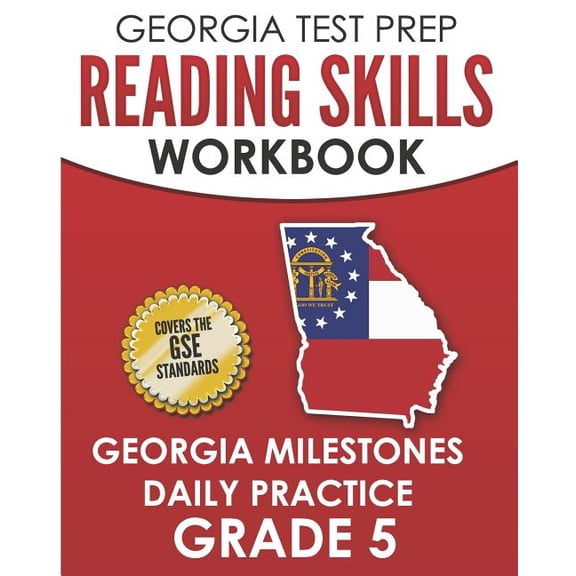 GEORGIA TEST PREP Reading Skills Workbook Georgia Milestones Daily Practice Grade 5: Preparation for the Georgia Milesto, (Paperback)
