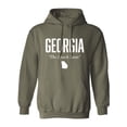 thumbnail image 1 of Georgia The Peach State Adult Hooded Sweatshirt, 1 of 3