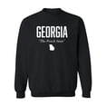 thumbnail image 1 of Georgia The Peach State Crewneck Sweatshirt, 1 of 3
