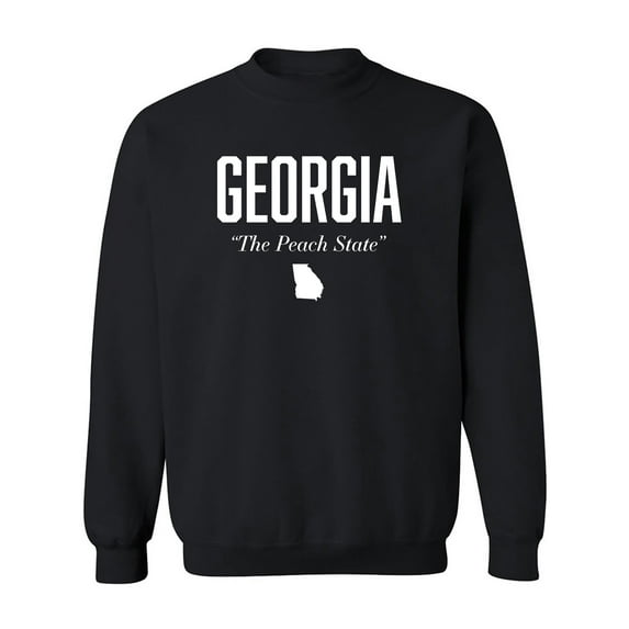 Georgia The Peach State Crewneck Sweatshirt