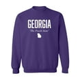 thumbnail image 1 of Georgia The Peach State Crewneck Sweatshirt, 1 of 3