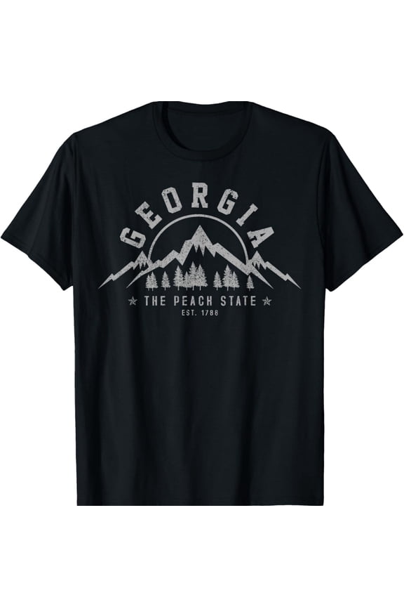Georgia - The Peach State USA A Souvenir T-Shirt