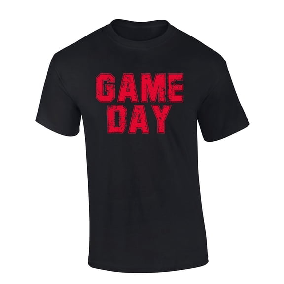 Georgia Tshirt Football Team Color Red and Black Georgia Game Day Shirt Bulldogs Mens Short Sleeve T-shirt Graphic Tee-Red-xl