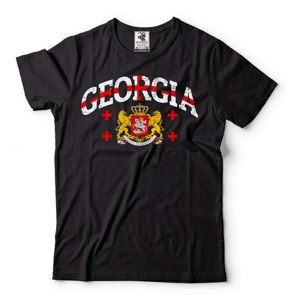 Georgia Unisex Shirt Georgia Patriotic Shirt Georgia Logo Flag Shirt Georgia National Tee