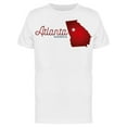 thumbnail image 1 of Georgia Us State Map T-Shirt Men -Image by Shutterstock, Male Small, 1 of 2