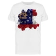 thumbnail image 1 of Georgia Usa State Flag Tee Men's -Image by Shutterstock, 1 of 2