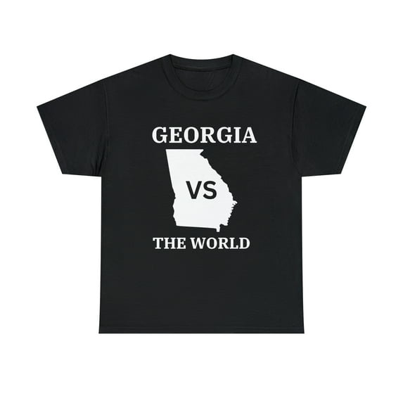 Georgia VS The World Unisex Heavy Cotton Tee Football T-Shirt