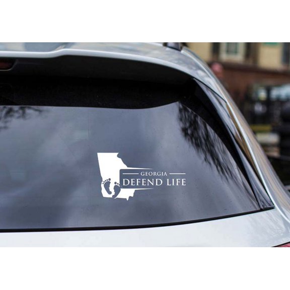 Georgia Vinyl Cut-Out Pro-Life Vinyl Cut-Out Sticker
