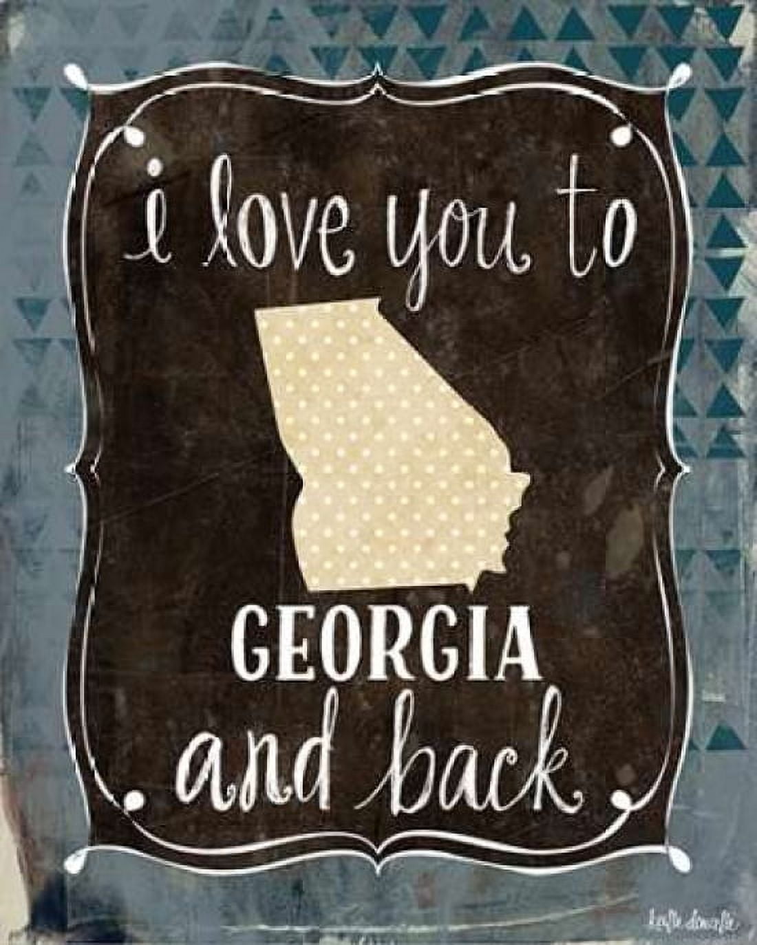 Georgia and Back Canvas Art - Katie Doucette (24 x 30)