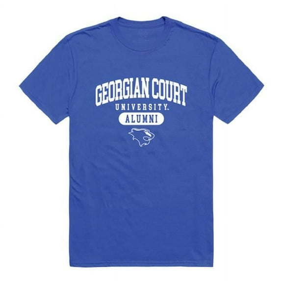 Georgian Court University Lions Alumni T-Shirt, Royal - Extra Large