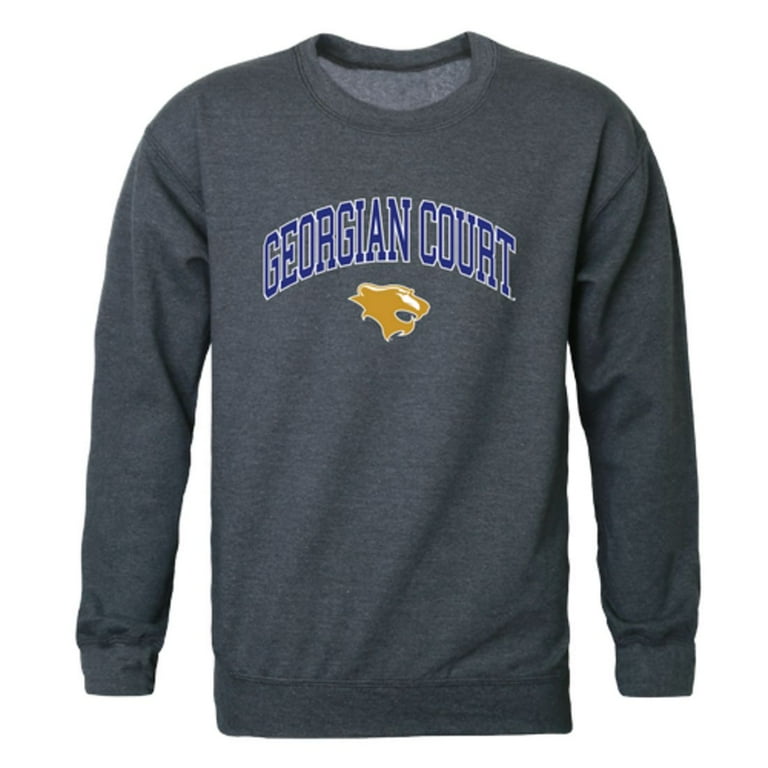 Georgian Court University Lions Campus Fleece Crewneck Pullover Sweatshirt