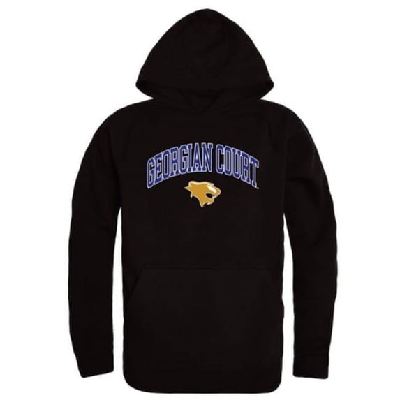 Georgian Court University Lions Campus Hoodie, Black - Medium