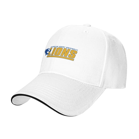 Georgian Court University Logo Casual Sandwich Baseball Cap Adjustable For Men For Women