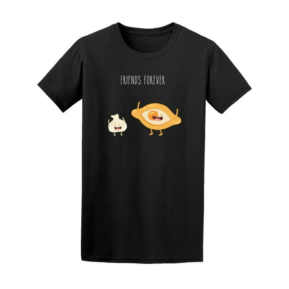 Georgian Food Khachapuri Friends T-Shirt Men -Image by Shutterstock, Male XX-Large