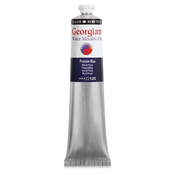 Georgian Water Mixable Oil - Prussian Blue, 200 ml