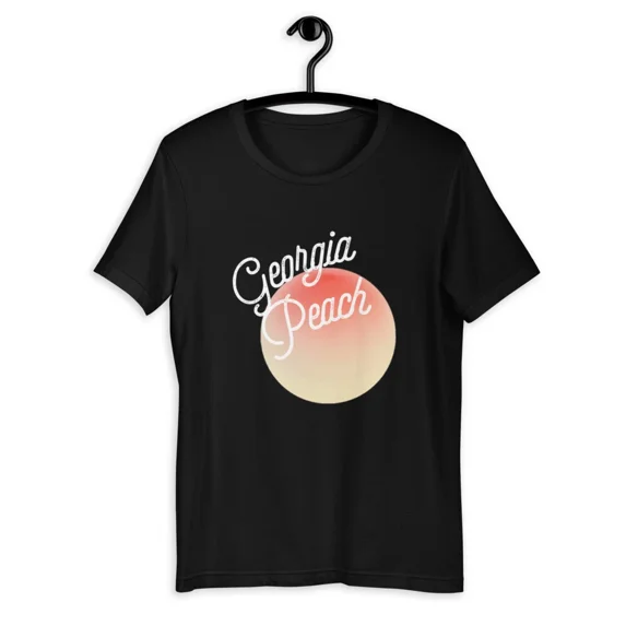 Georgie Peach Short-Sleeve Unisex T-Shirt