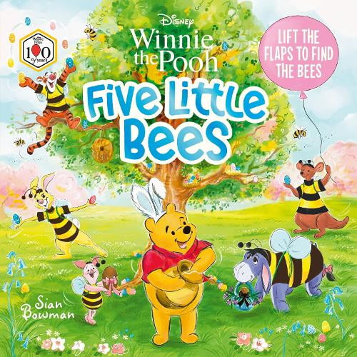 Georgina Kyriac Disney Winnie the Pooh: Five Little Bees: An Easter lift-the-flap p (Paperback)