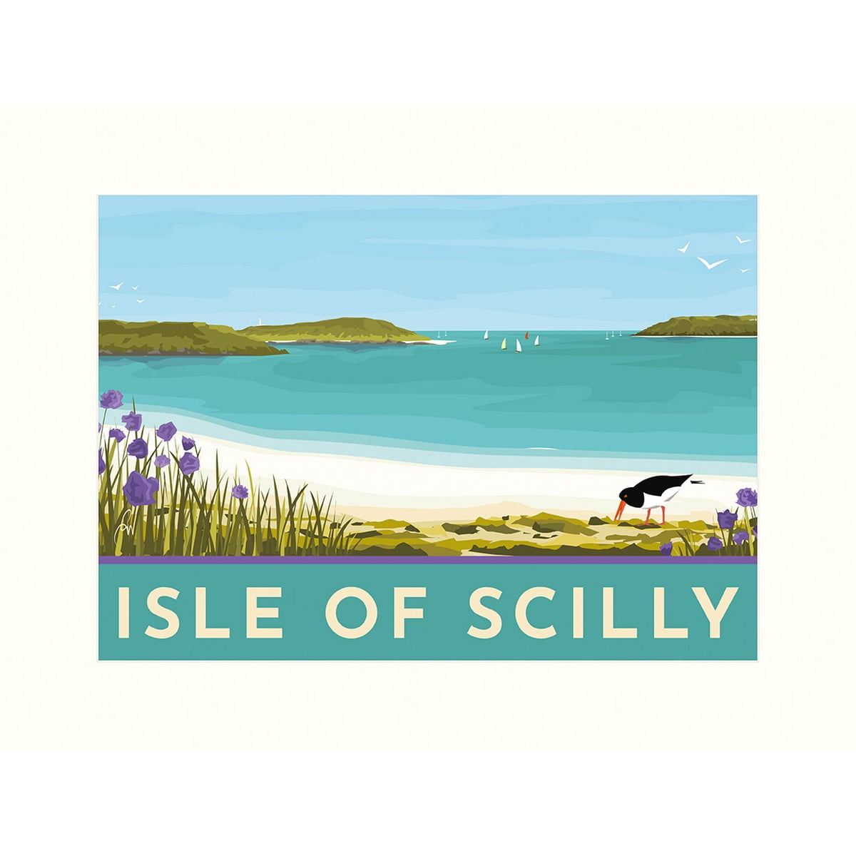 Westley Isle Of Scilly Paper Print