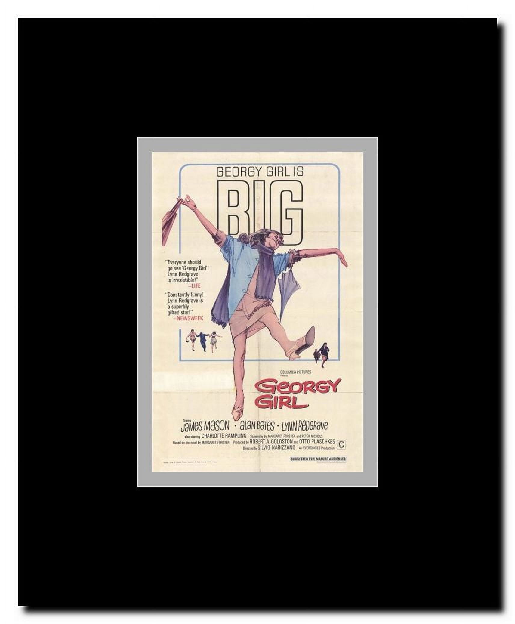 Georgy Girl Framed Movie Poster