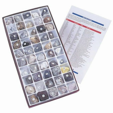 Geoscience 308653 Scott Resources USA Rock & Mineral Collection - Set of 50