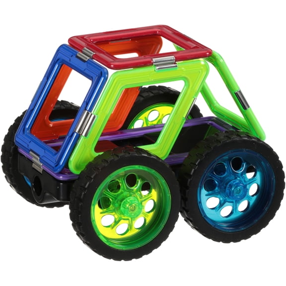 Geosmart Lunar Rover 30 piece Geometric Shape Building Set with Wheels