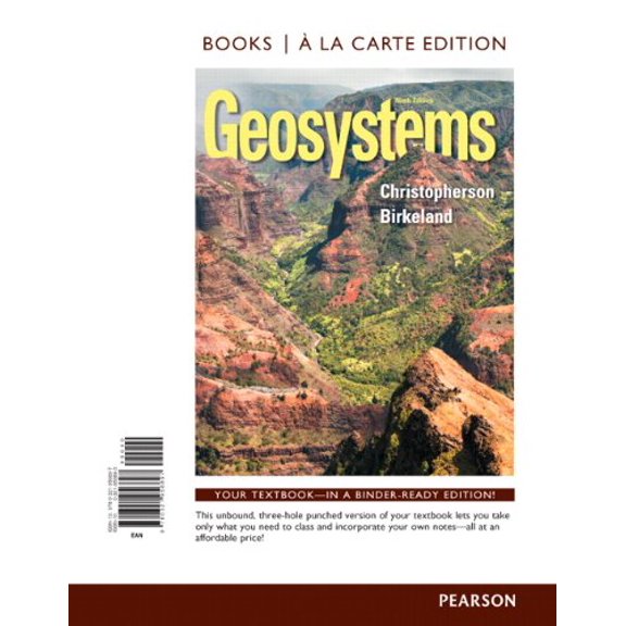 Pre-Owned Geosystems + MasteringGeography with Pearson eText Access Card: An Introduction to Physical Geography Paperback