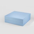 thumbnail image 1 of Geoto 13"x13"x4.52" A4 Square Size Luxury Rigid Foldable Magnetic Closure Collapsible Gift Packaging Boxes(Baby Blue), 1 of 5