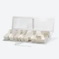 thumbnail image 1 of Geoto 21.1"x6"x2" White/Pink/Red/Navy Blue XMAS Shaped Box, Luxury Creative Design Christmas Cardboard Gift Packaging Box (White with Window), 1 of 5