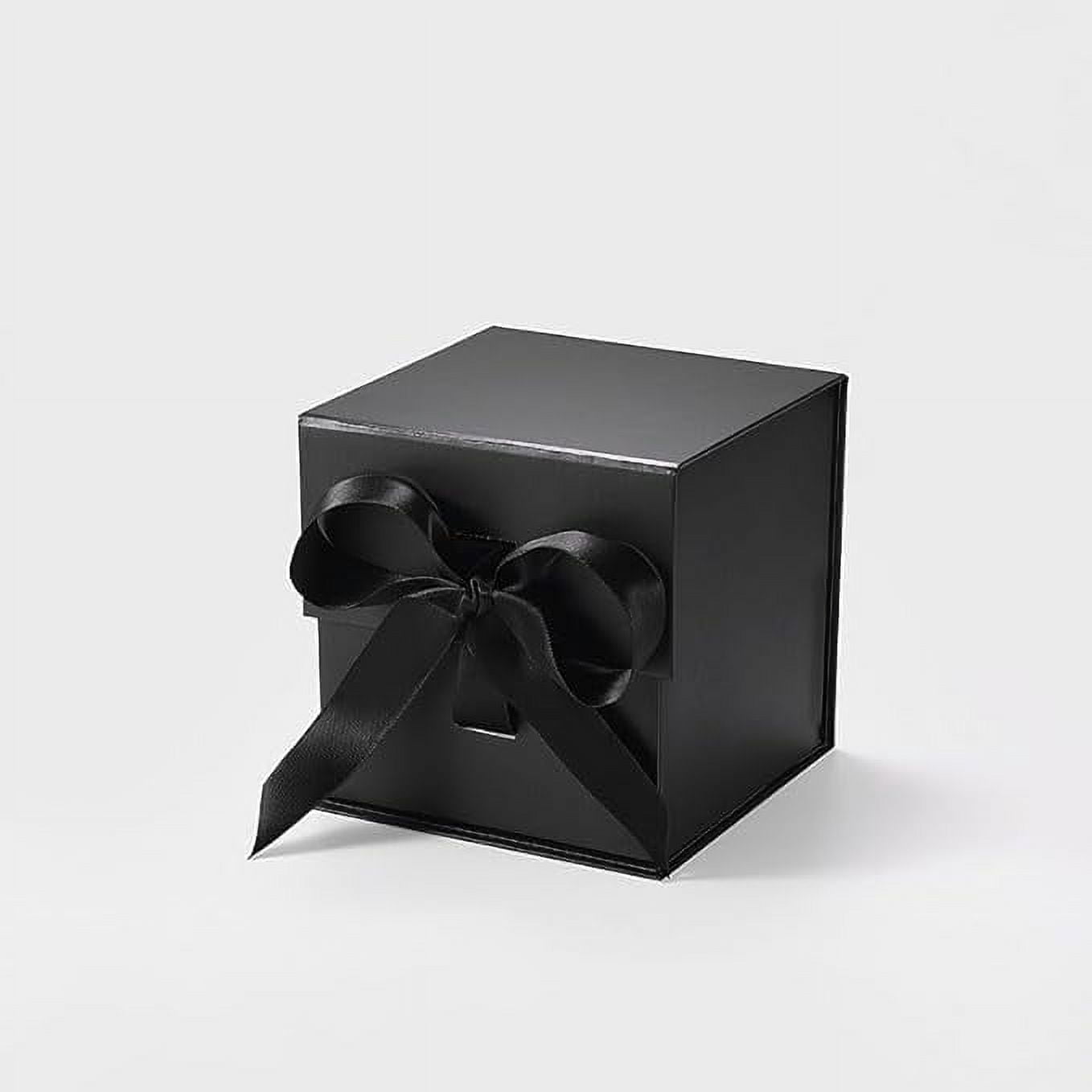 Geoto 4.72"×4.72"×4.72" Small Cube Size Luxury Candle Packaging Box ...