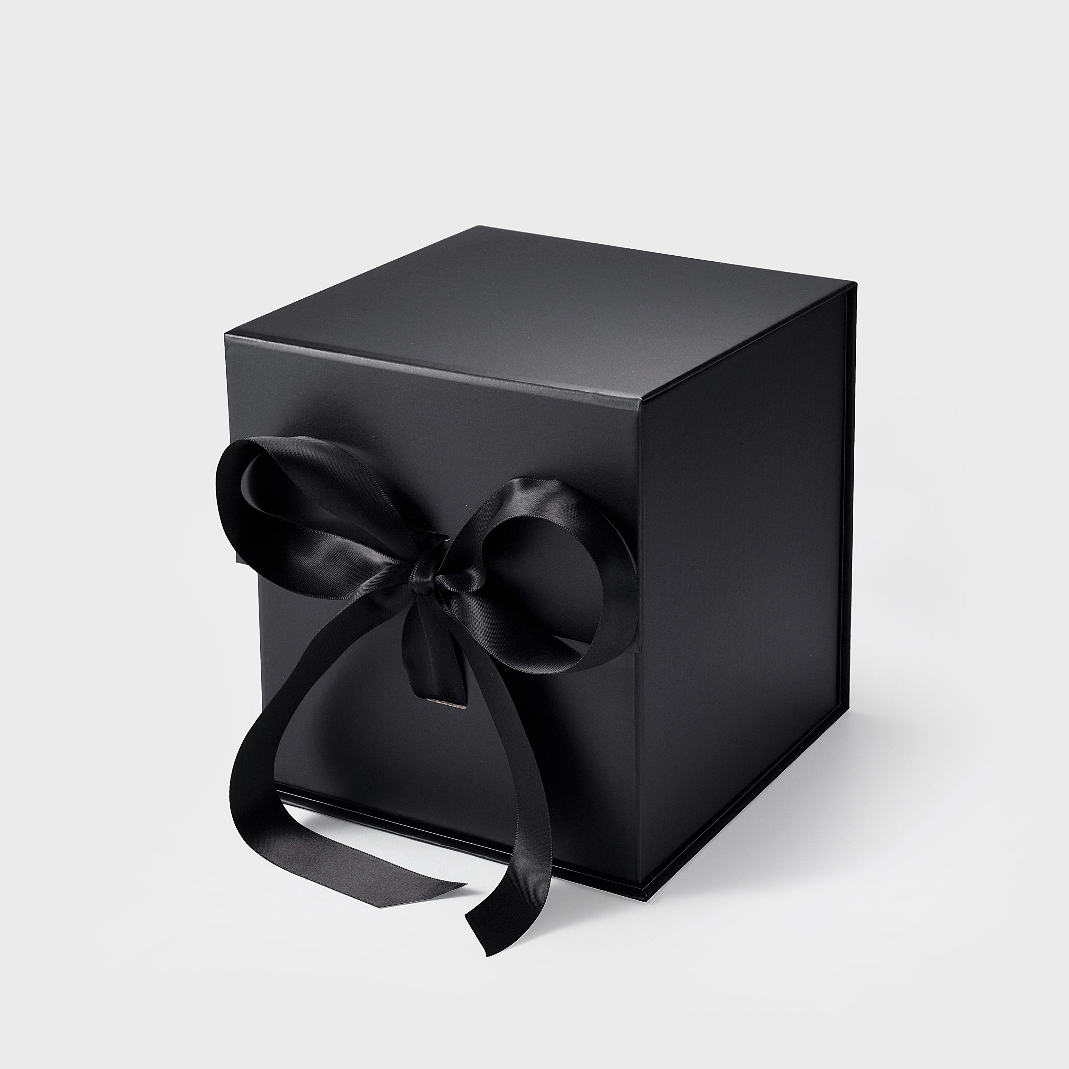 Geoto 6.9"×6.9"×6.9" A6 Cube Size Luxury Candle Packaging Box, Rigid ...