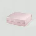 thumbnail image 1 of Geoto 9.25"×9.25"×3.14" A5 Square Size Luxury Rigid Foldable Magnetic Closure Collapsible Gift Packaging Boxes(Pink), 1 of 2