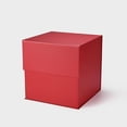 thumbnail image 1 of Geoto 9.25"×9.25"×9.25" A5 Cube Size Luxury Candle Packaging Box, Rigid Cardboard Chocolate Packaging Boxes Wholesale(Red), 1 of 2