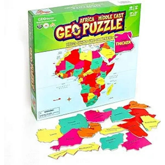 Geotoys - GeoPuzzle Africa