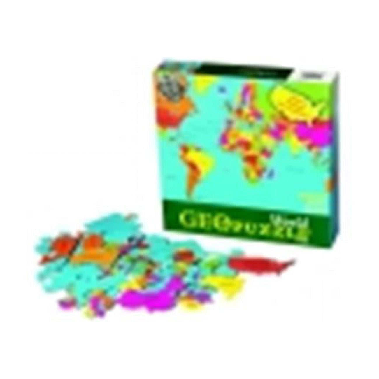 Geotoys Jumbo Sized World Jumbo Sized Jigsaw Puzzle - Walmart.com