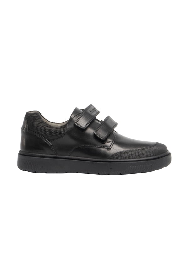 Boys J Riddock Touch Fastening Leather Shoe