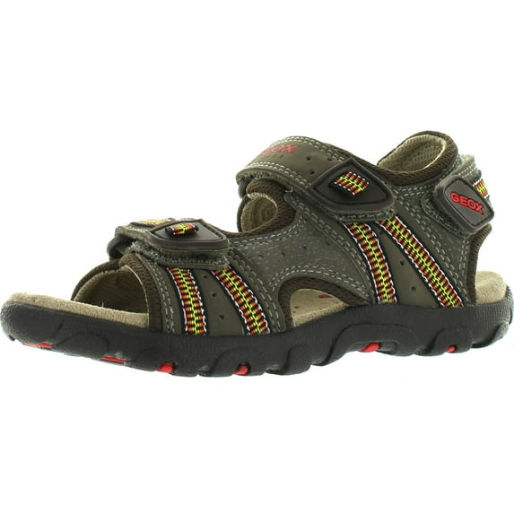 Geox Boys' Strada A Open Toe Fisherman Sandal