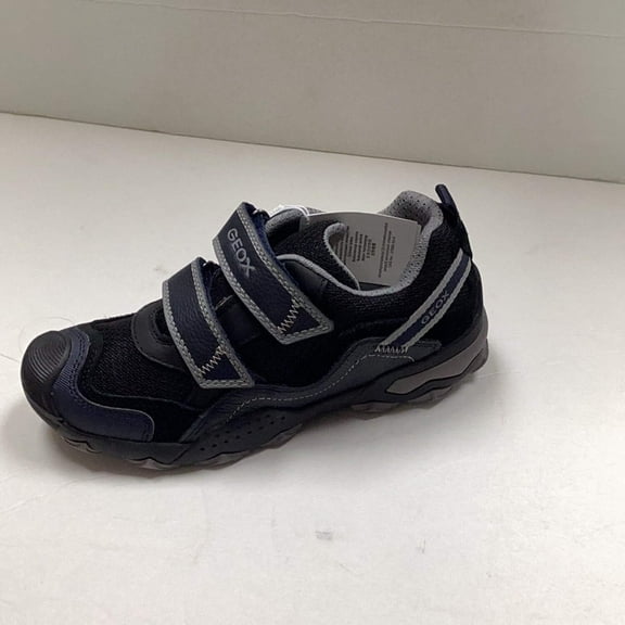 Geox Buller Leather Shoe, 37, Black