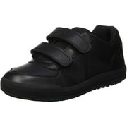 Geox Double Strap Casual Shoe In Black Size 2