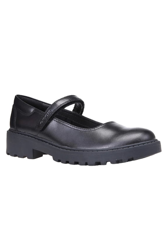 Girls J Casey G. P Leather School Shoes