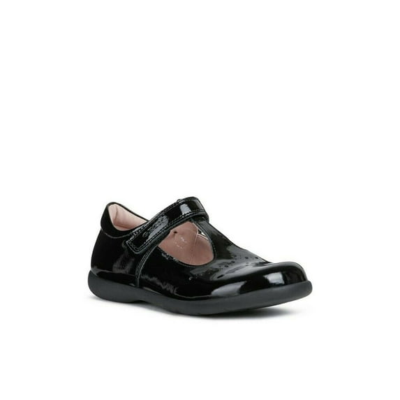 Geox Girls Naimara T-Bar Leather Ballerina Flats
