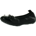 thumbnail image 1 of Geox Girls Piuma F Two Tone Leather Ballet Flats Shoes, 1 of 4