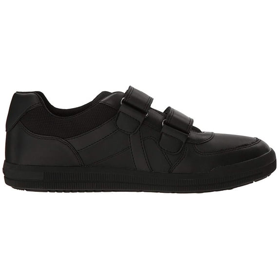 Geox J Arzach Black Double Velcro Sneaker